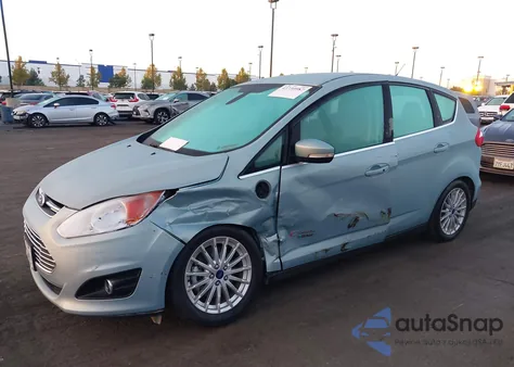 2013 Ford C-Max Energi Sel from USA, damaged, VIN 1FADP5CU1DL543778